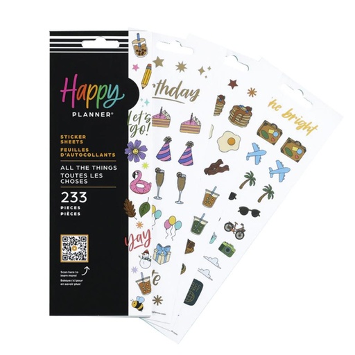 [020437] PEGATINAS HAPPY SP3H8-035