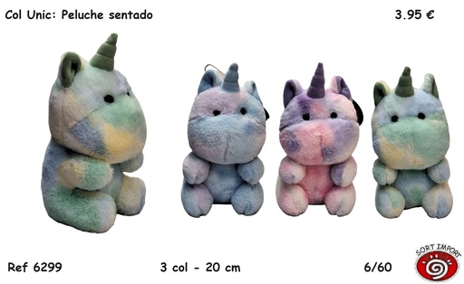 [000224] PELUCHE SENTADO 6299