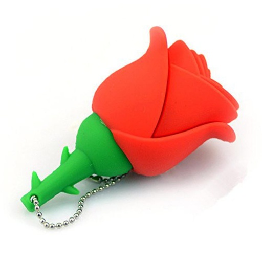 [248096] PENDRIVE 16GB ROSA ROJA