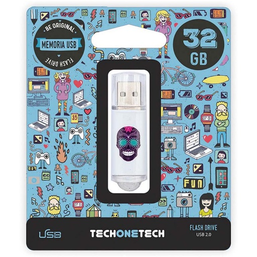 [247740] PENDRIVE TECH1TECH 32GB CALAVE