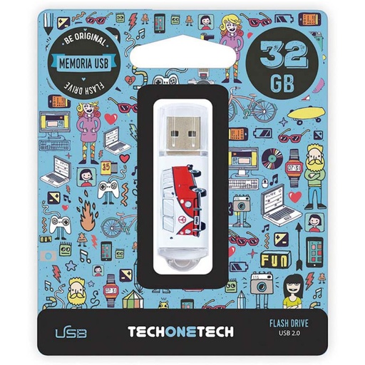[247732] PENDRIVE TECH1TECH 32GB CAMPER