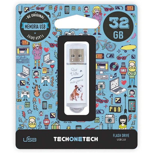 [247742] PENDRIVE TECH1TECH 32GB QUE VI