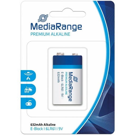 [220750] PILAS MEDIARANGE 6LR61 9V