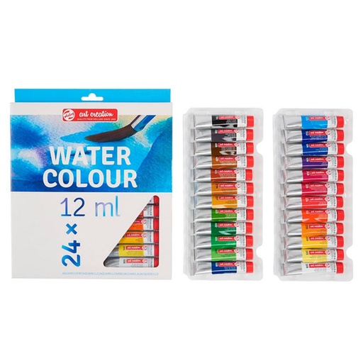 [600430] PINTURA TALENS ACUARELA 24COL