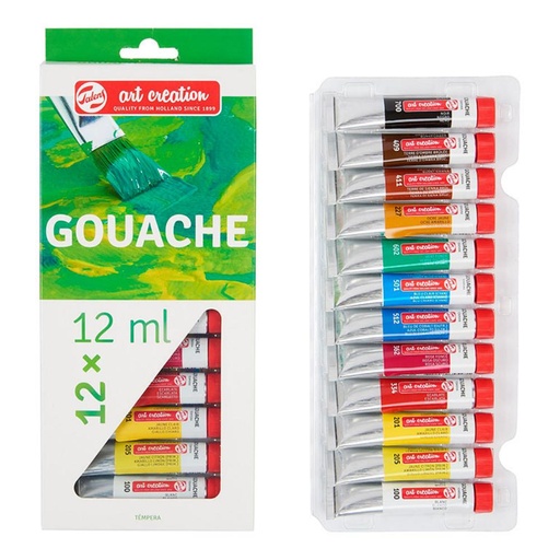 [600433] PINTURA TALENS TEMPERA 12COL