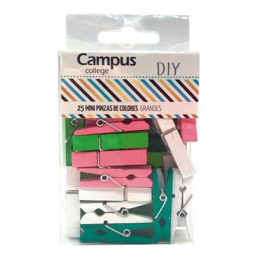 [630686] PINZA MADERA CAMPUS GRANDES COL 25U