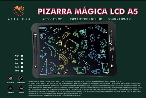 [623306] PIZARRA MAGICA ALEX A5 AB-0338