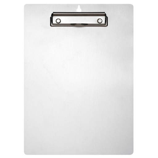 [040411] PLACA CON PINZA ALUMINIO 20833