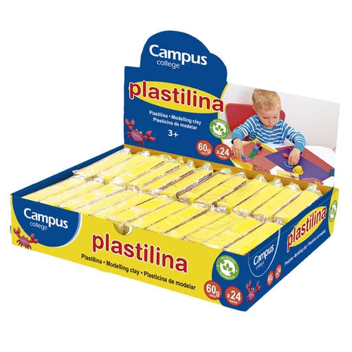 [630622] PLASTILINA 70 MAKRO AMARILLA