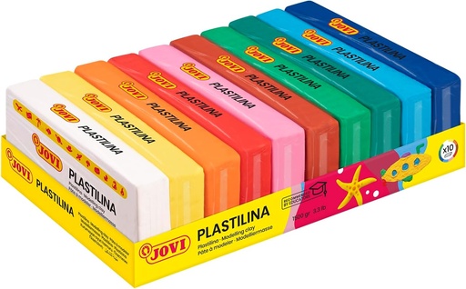 [072133] PLASTILINA JOVI 70 BANDEJA 10