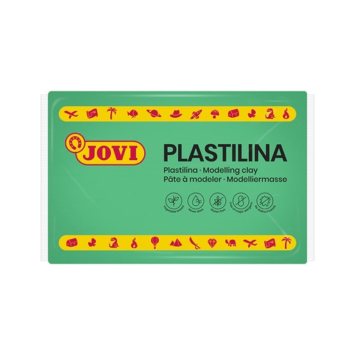 [649739] PLASTILINA JOVI 72 VERDE CLARO