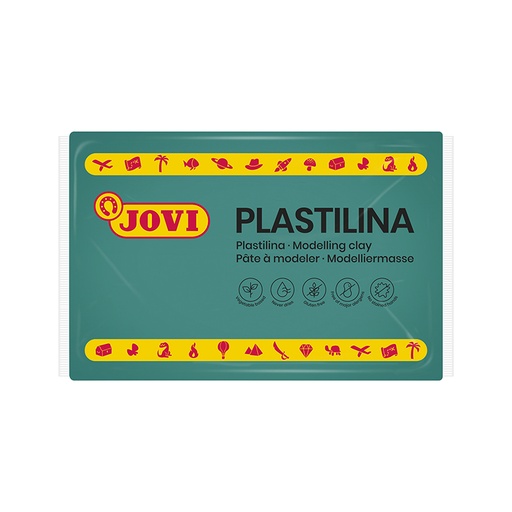 [649740] PLASTILINA JOVI GRANDE VERDE OSC