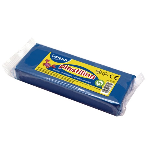 [630538] PLASTILINA MAKRO MED.200G AZUL
