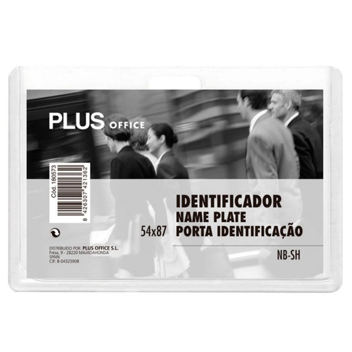 [180573] PORTACARNET PLUS HORIZONTAL RIGIDO 54X87