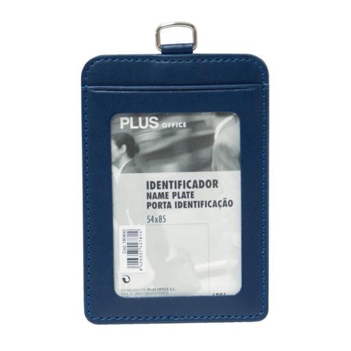 [180840] PORTACARNET PLUS VERT.54X85 AZUL