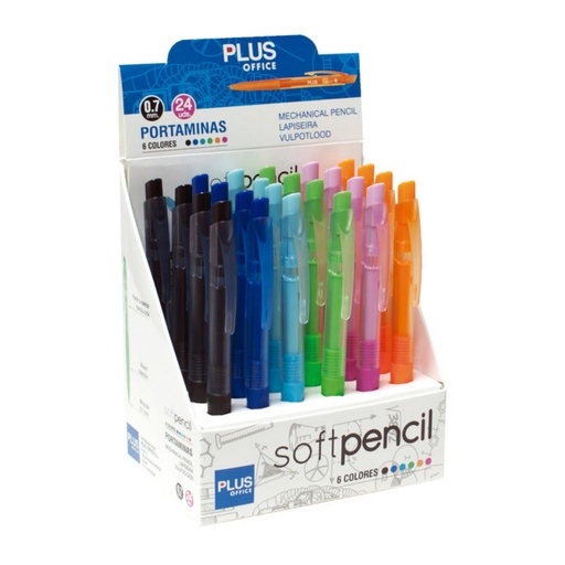 [080964] PORTAMINAS PLUS SOFTPENCIL 0,7 (24u)