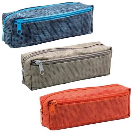 [685591] PORTATODO 2 CREMALLERAS SOFT PUNTOS 3COL
