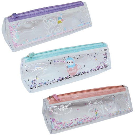 [687910] PORTATODO CAMPUS GLITTER TRIA