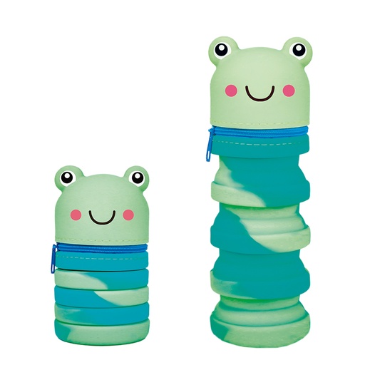 [687326] PORTATODO CAMPUS SILICONA RANA