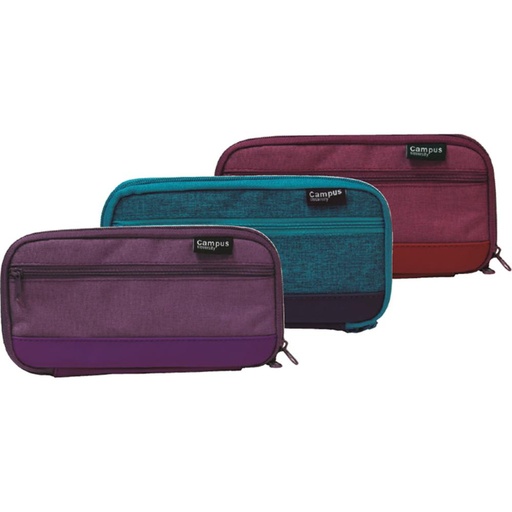 [685418] PORTATODO DE LUXE PLANO 2 CREMALLERAS