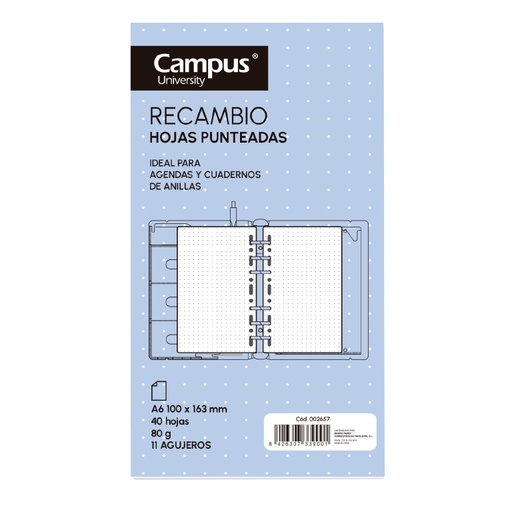 [002657] RECAMBIO A6 40H 80G MULTIFUNCION