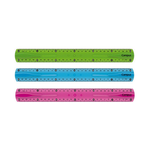[600359] REGLA CAMPUS FLEXIBLE 30CM.
