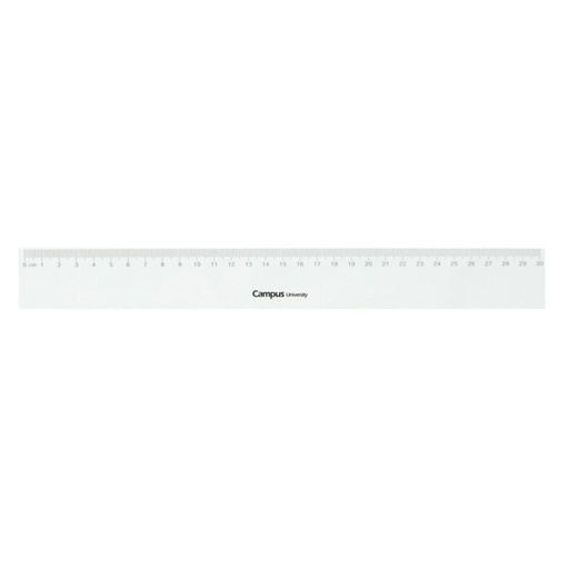 [600353] REGLA CAMPUS PLASTICO 30 CM