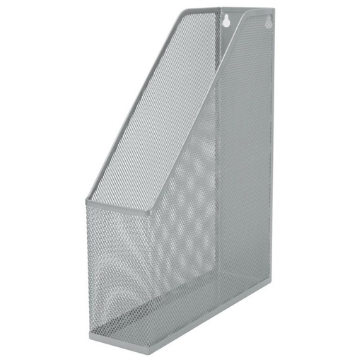 [180110] REVISTERO METALICO REJILLA PLATA