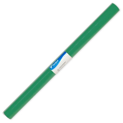 [649265] ROLLO PAPEL ADHESIVO VERDE 0.50X3 12212