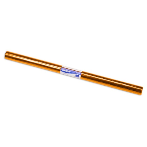 [600101] ROLLO PAPEL CELOFAN PERFORADO NARANJA