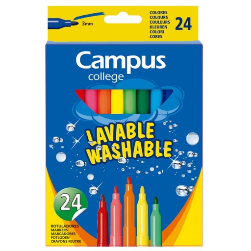 [630563] ROTULADORES CAMPUS COLLEGE 24 COLORES