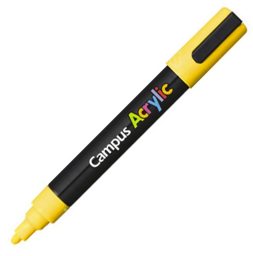 [081445] ROTULADOR CAMPUS ACRYLIC 2.5MM AMARILLO