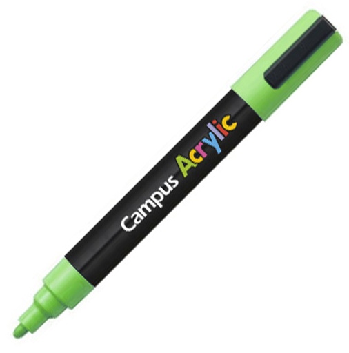 [081696] ROTULADOR CAMPUS ACRYLIC 2.5MM VERDE
