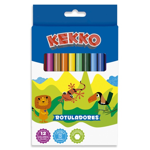 [630938] ROTULADOR CAMPUS KEKKO 12 COLO