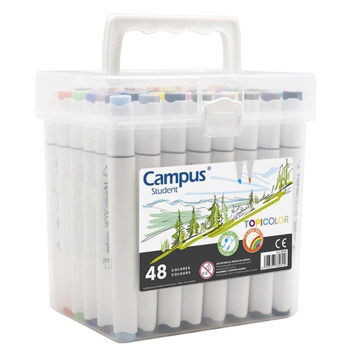 [081268] ROTULADOR CAMPUS TOPICOLOR 48COL