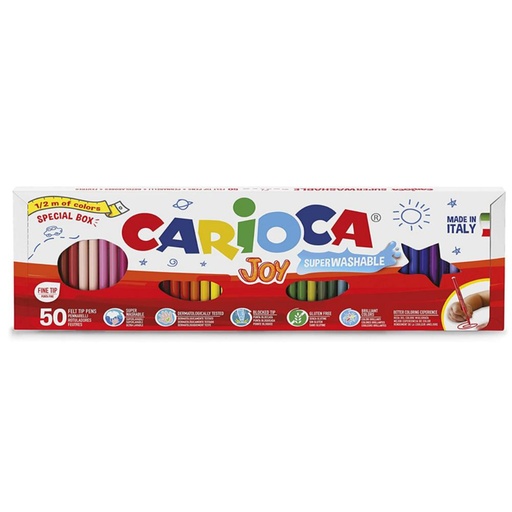 [649162] ROTULADOR CARIOCA 50COL. JOY