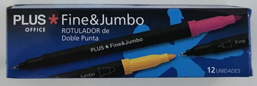 [080645] ROTULADOR DOBLE PUNTA AMARI.