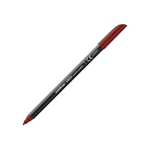 [119874] ROTULADOR PUNTA FIBRA EDDING 1200 MARRON