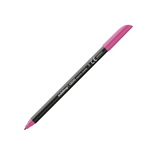 [080211] ROTULADOR PUNTA FIBRA EDDING 1200 ROSA