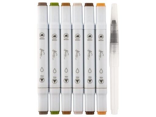 [600525] ROTULADORES D.P.ACUAR.6UD EART