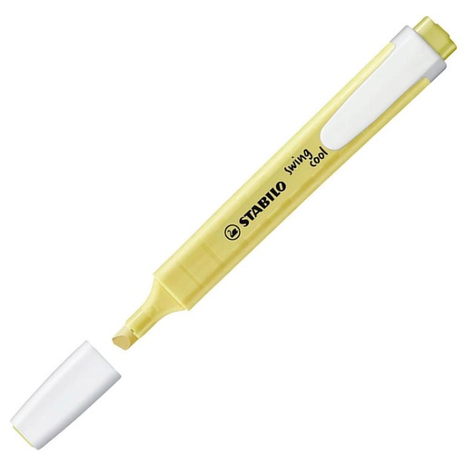 [081504] ROTULADOR FLUORESCENTE STABILO SWING COOL AMARILLO CREMOSO