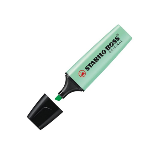 [118768] ROTULADOR FLUORESCENTE STABILO BOSS MENTA PASTEL