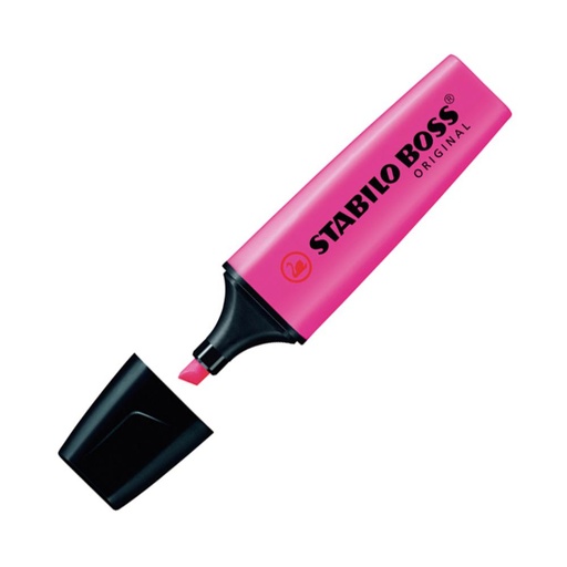 [080241] ROTULADOR FLUORESCENTE STABILO BOSS ROSA