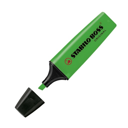 [080243] ROTULADOR FLUORESCENTE STABILO BOSS VERDE