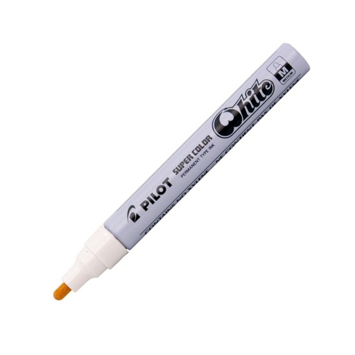 [080311] ROTULADOR ESPECIAL PILOT MEDIO 2 MM. BLANCO