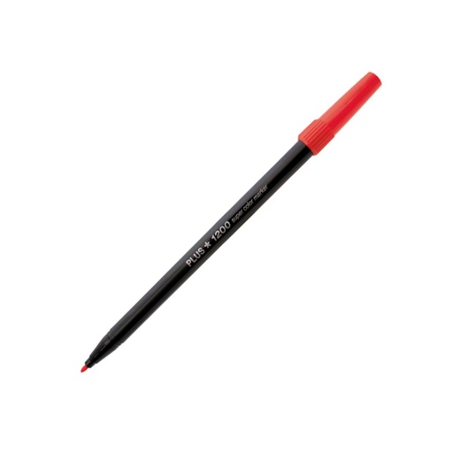 [080766] ROTULADOR PLUS 1200 ROJO