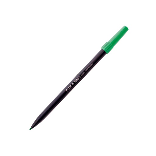 [080883] ROTULADOR PUNTA FIBRA PLUS OFFICE PLUS 1200 VERDE CLARO