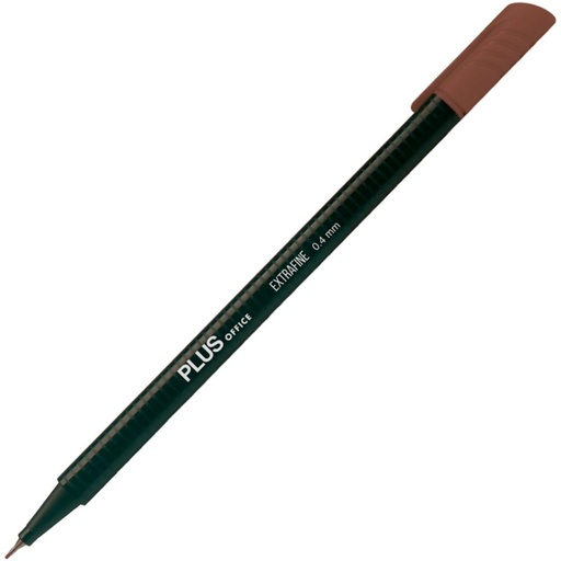 [081163] ROTULADOR PUNTA FIBRA PLUS OFFICE 0,4 MM MARRON