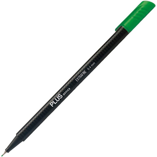 [081155] ROTULADOR PUNTA FIBRA PLUS OFFICE 0,4 MM VERDE