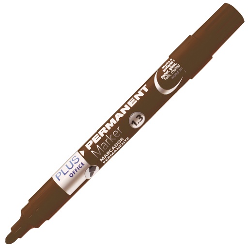 [081384] ROTULADOR PLUS MARKER 1.3 MARRON